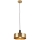 Searchlight - Lámpara colgante KNOX 1xE27/60W/230V dorado