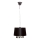 Searchlight - Lámpara colgante LILA 1xE27/60W/230V negro