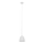 Searchlight - Lámpara colgante METAL 1xE27/60W/230V diá. 28 cm blanco
