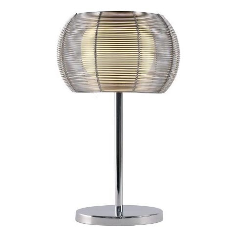 Searchlight - Lámpara de mesa 1xG9/40W/230V cromo brillante