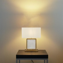 Searchlight - Lámpara de mesa CLARENDON 1xE27/60W/230V latón