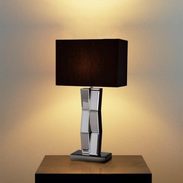 Searchlight - Lámpara de mesa MIRROR 1xE27/60W/230V
