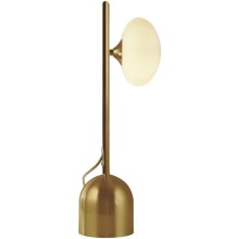 Searchlight - Lámpara de mesa PEBBLE 1xG9/7W/230V dorado