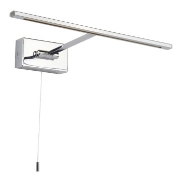 Searchlight - Lámpara LED de cuadro LED/7,7W/230V cromo brillante