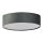 Searchlight - Plafón DRUM PLEAT 2xE27/15W/230V gris