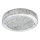 Searchlight - Plafón LED FLUSH LED/24W/230V diá. 40 cm cromo