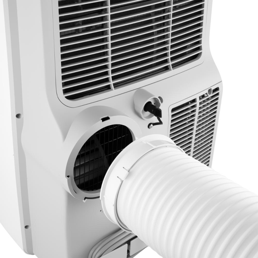 Sencor - Aire acondicionado móvil inteligente 3en1 con accesorios completos 1450W/230V 12000 BTU Wi-Fi blanco + control remoto