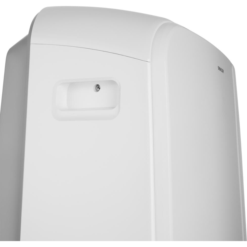 Sencor - Aire acondicionado móvil inteligente 3en1 con accesorios completos 1450W/230V 12000 BTU Wi-Fi blanco + control remoto