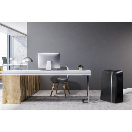 Sencor - Aire acondicionado móvil inteligente 3en1 con accesorios completos 1450W/230V 12000 BTU Wi-Fi negro + control remoto