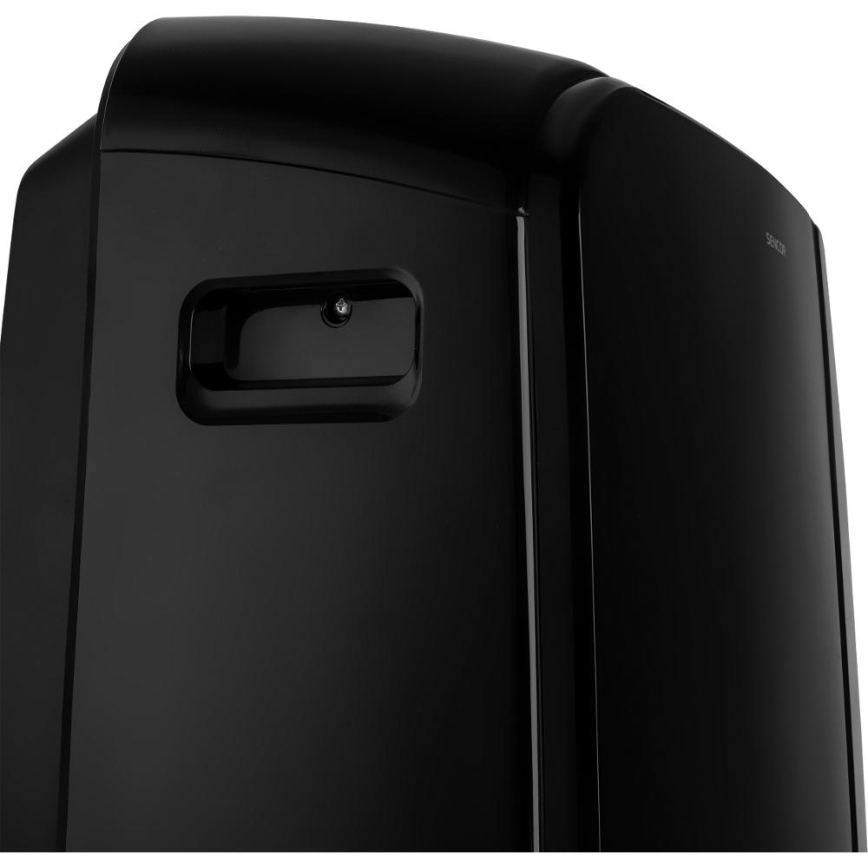 Sencor - Aire acondicionado móvil inteligente 3en1 con accesorios completos 1450W/230V 12000 BTU Wi-Fi negro + control remoto