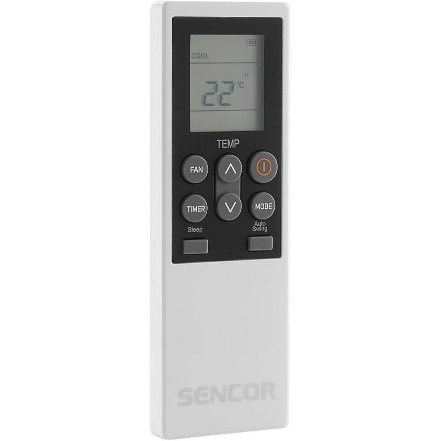 Sencor - Aire acondicionado móvil inteligente 3en1 con accesorios completos 1700W/230V 16000 BTU Wi-Fi + control remoto