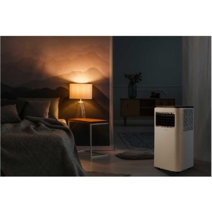 Sencor - Aire acondicionado móvil inteligente 3en1 con accesorios completos 805W/230V 8000 BTU Wi-Fi + control remoto