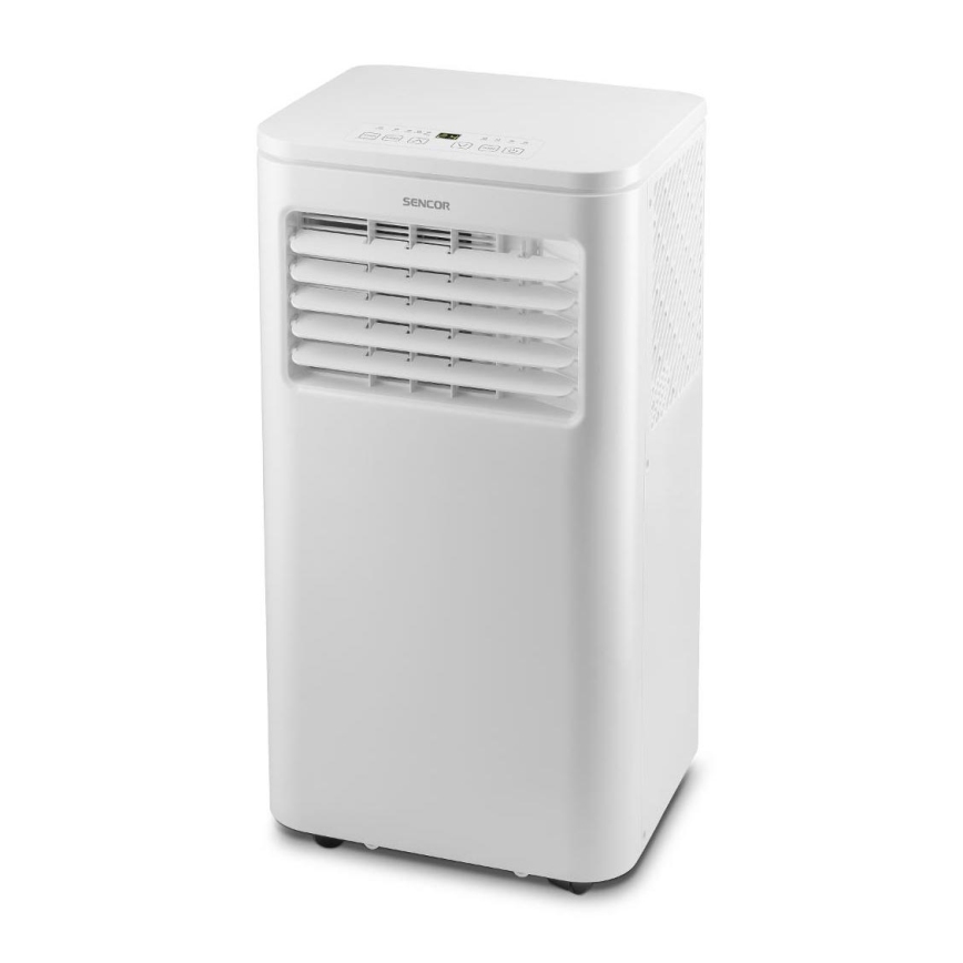 Sencor - Aire acondicionado móvil inteligente 3en1 con accesorios completos 760W/230V 7000BTU Wi-Fi + control remoto
