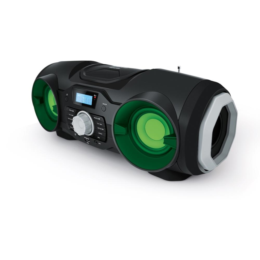 Sencor - Altavoz multimedia 48W/230V/8xD + control remoto