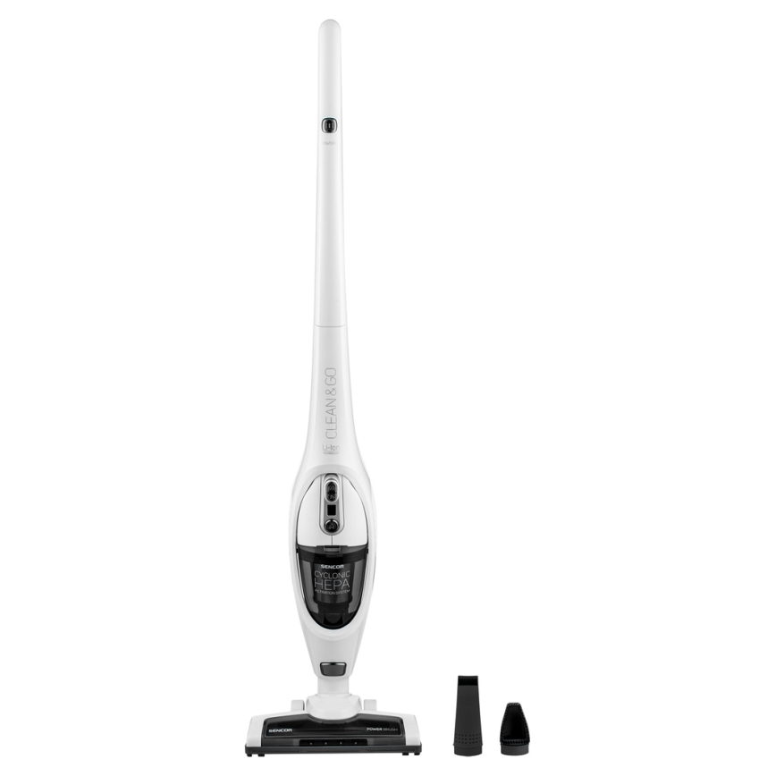 Sencor - Aspirador sin cable 2en1 con cepillo eléctrico 2200 mAh