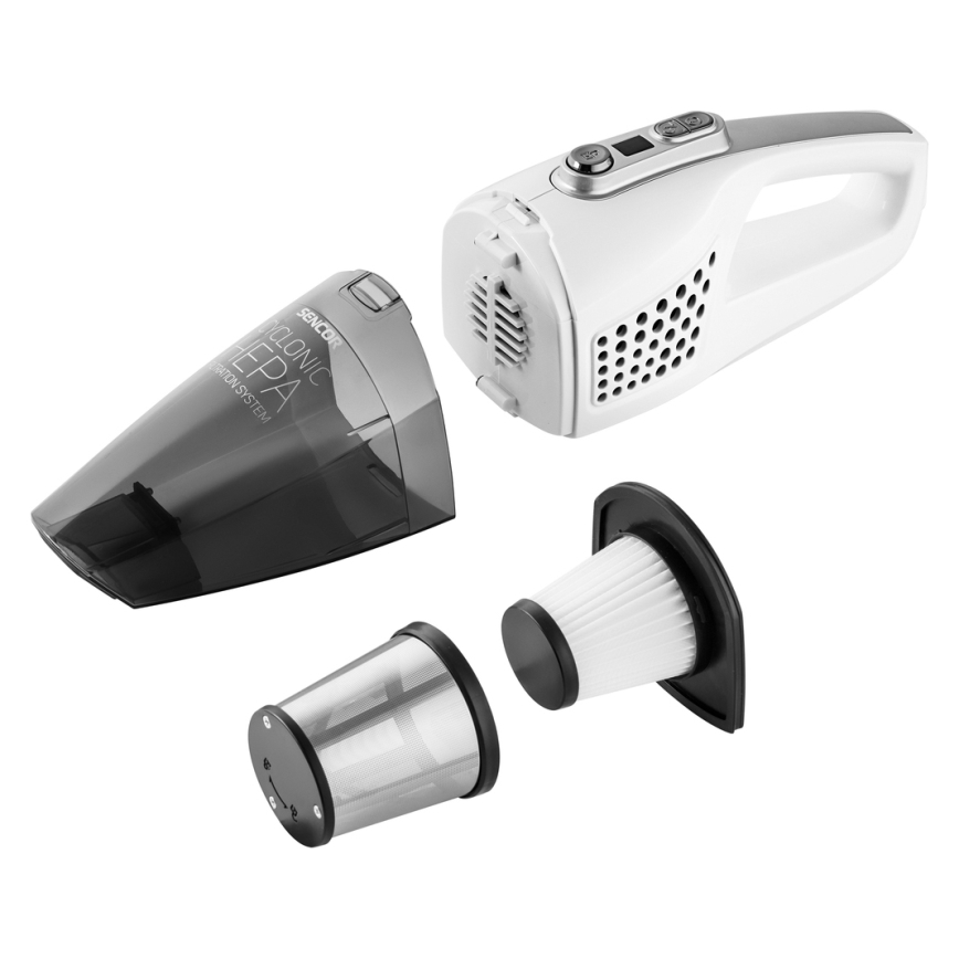 Sencor - Aspirador sin cable 2en1 con cepillo eléctrico 2200 mAh