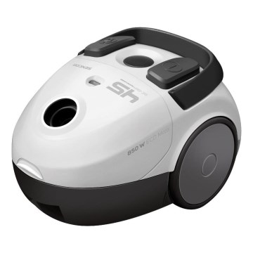 Sencor - Aspiradora con bolsa 1,5 l 850W/230V blanco