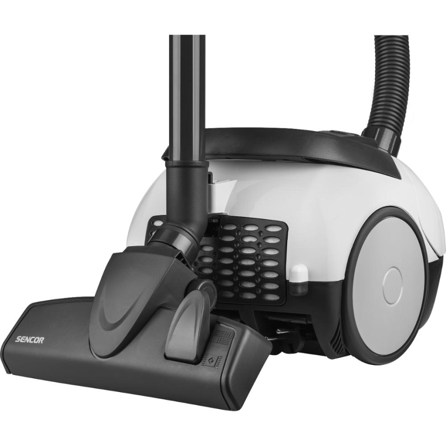 Sencor - Aspiradora con bolsa 1,5 l 850W/230V blanco