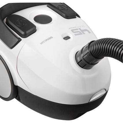 Sencor - Aspiradora con bolsa 1,5 l 850W/230V blanco