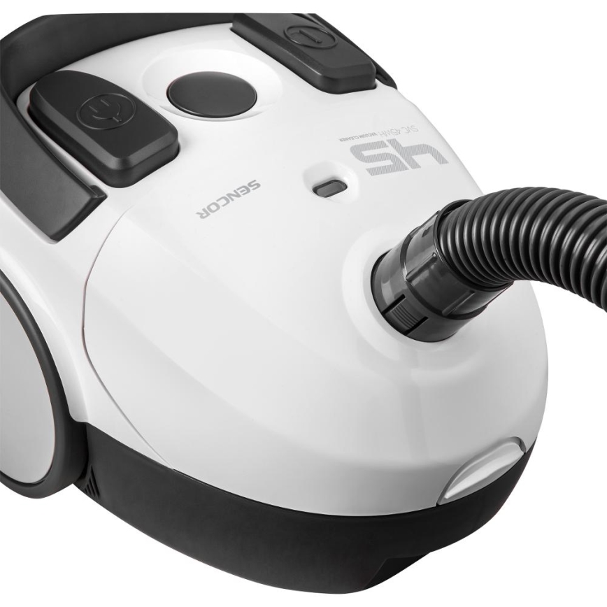 Sencor - Aspiradora con bolsa 1,5 l 850W/230V blanco
