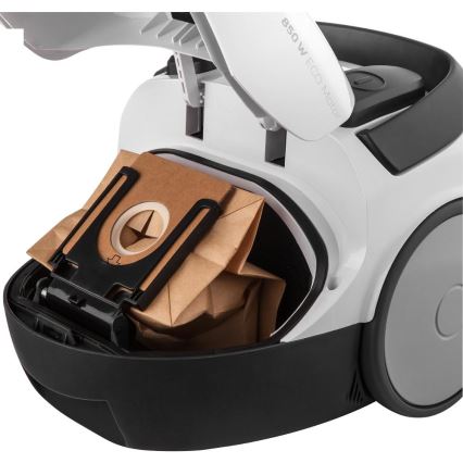 Sencor - Aspiradora con bolsa 1,5 l 850W/230V blanco