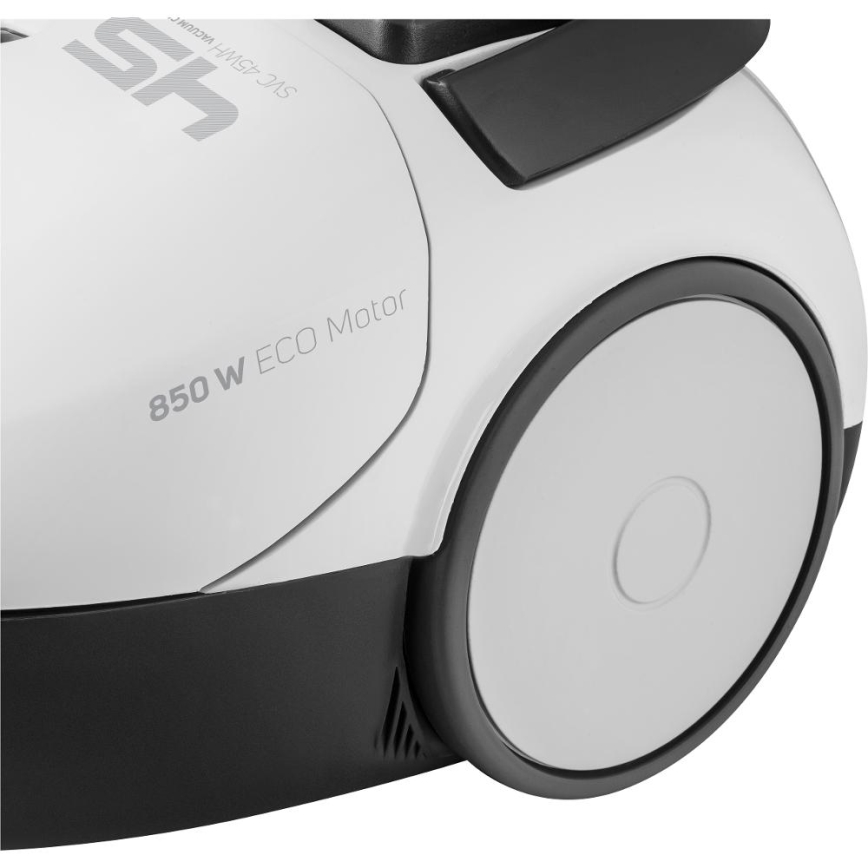 Sencor - Aspiradora con bolsa 1,5 l 850W/230V blanco