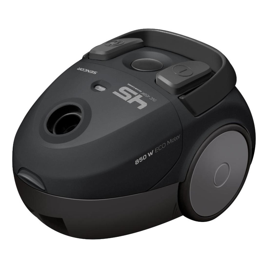 Sencor - Aspiradora con bolsa 1,5 l 850W/230V negro