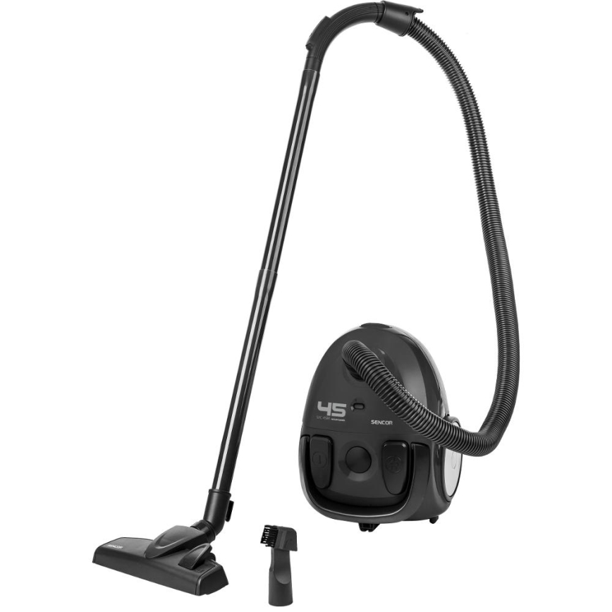 Sencor - Aspiradora con bolsa 1,5 l 850W/230V negro