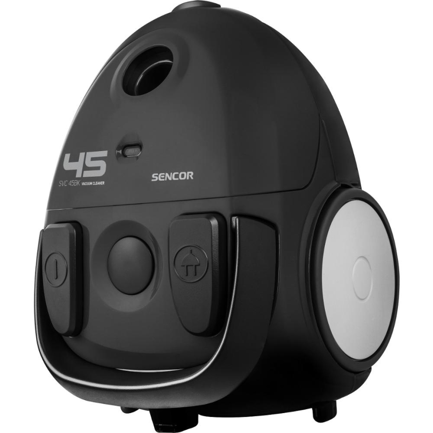Sencor - Aspiradora con bolsa 1,5 l 850W/230V negro