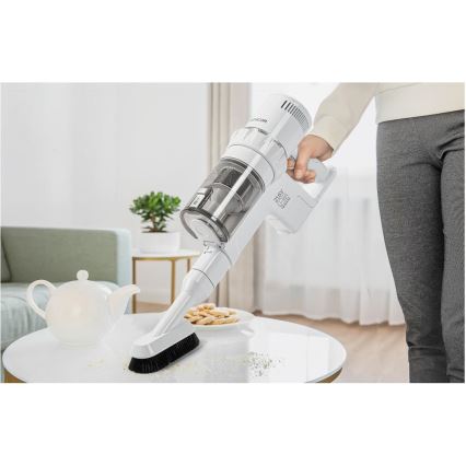 Sencor - Aspiradora escoba sin cable 2en1 250W/2200 mAh blanco