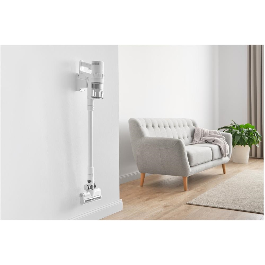 Sencor - Aspiradora escoba sin cable 2en1 250W/2200 mAh blanco