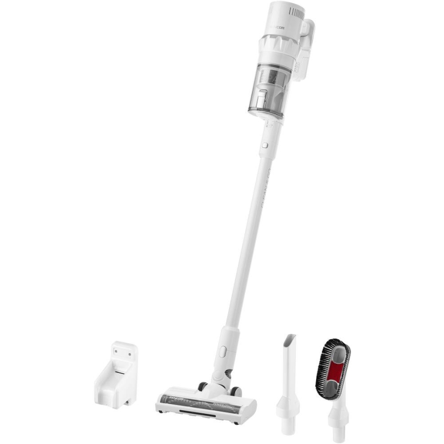 Sencor - Aspiradora escoba sin cable 2en1 250W/2200 mAh blanco