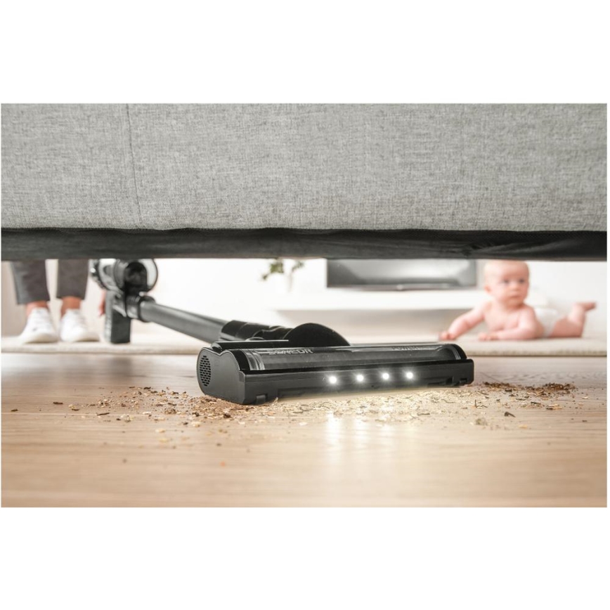 Sencor - Aspiradora escoba sin cable 2en1 250W/2200 mAh negro