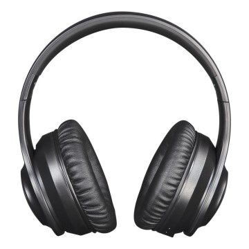 Sencor - Auriculares inalámbricos con micrófono negro