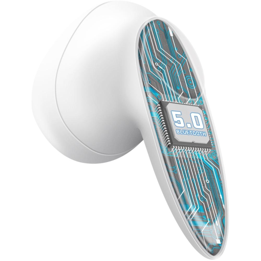 Sencor - Auriculares inalámbricos IPX4 blanco