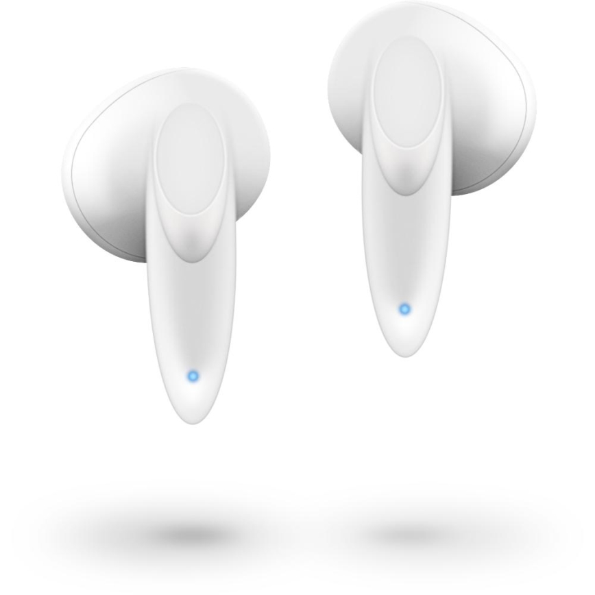 Sencor - Auriculares inalámbricos IPX4 blanco