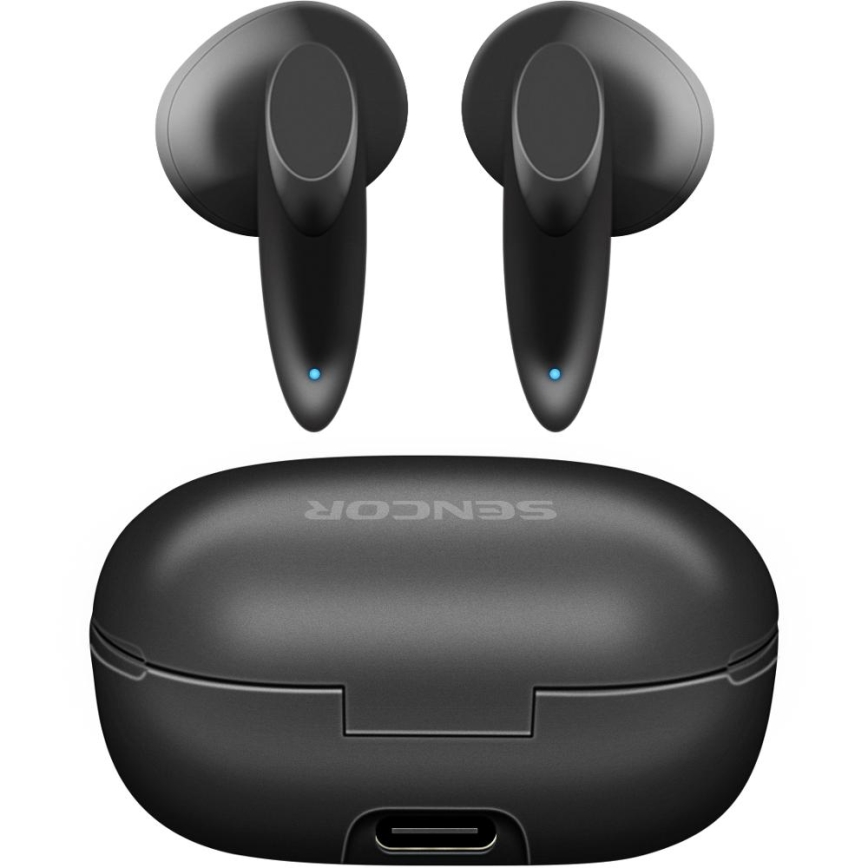 Sencor - Auriculares inalámbricos IPX4 negro
