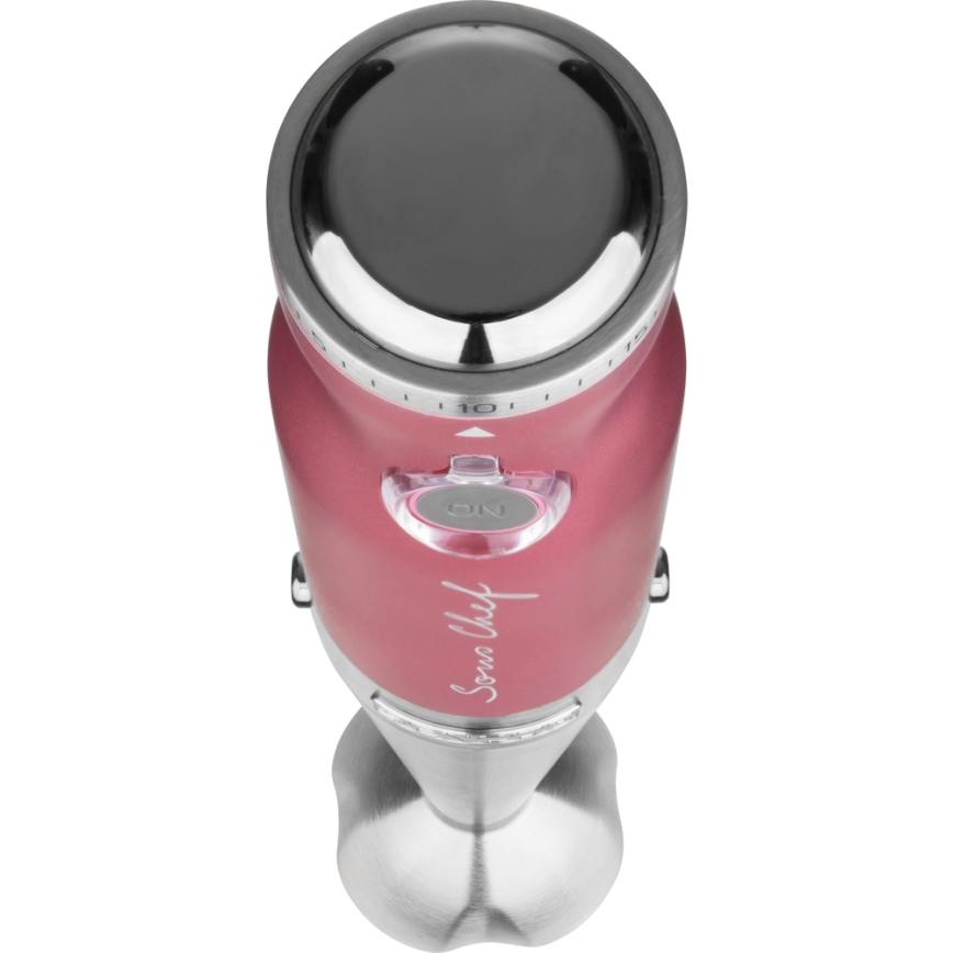 Sencor - Batidora de mano 4en1 1200W/230V acero inoxidable/rosa
