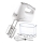 Sencor - Batidora de mano con accesorios 500W/230V blanco