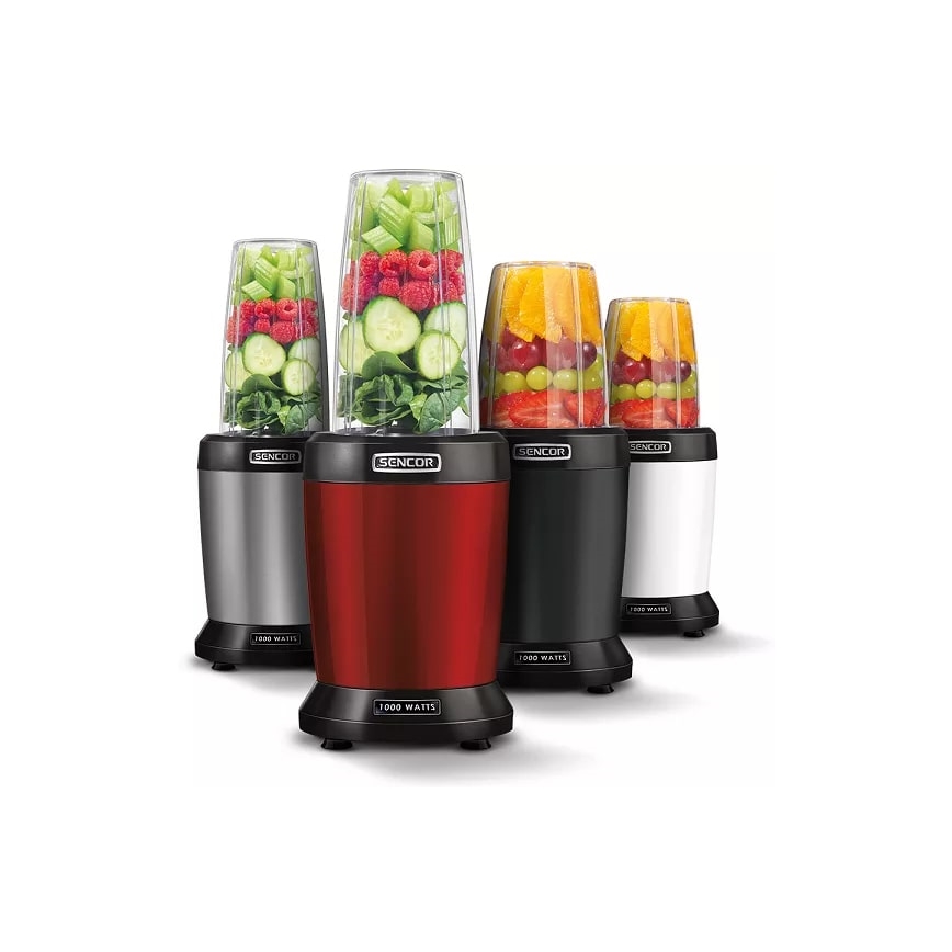 Sencor - Batidora de vaso 1000W/230V plata
