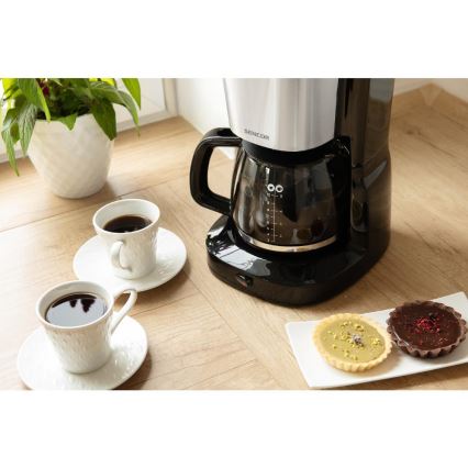 Sencor - Cafetera de goteo 1,25 l 1000W/230V