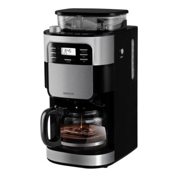 Sencor - Cafetera de goteo 1,5 l con pantalla LCD 900W/230V