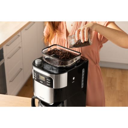 Sencor - Cafetera de goteo 1,5 l con pantalla LCD 900W/230V