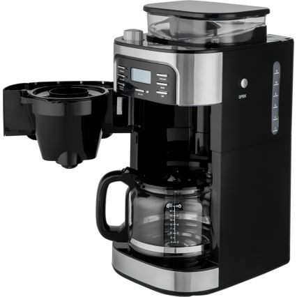 Sencor - Cafetera de goteo 1,5 l con pantalla LCD 900W/230V
