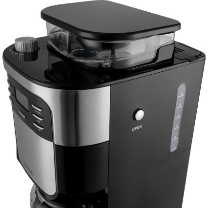 Sencor - Cafetera de goteo 1,5 l con pantalla LCD 900W/230V