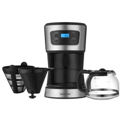 Sencor - Cafetera de goteo con pantalla LCD 700W/230V