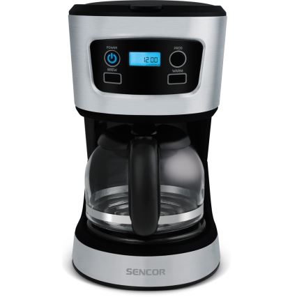 Sencor - Cafetera de goteo con pantalla LCD 700W/230V