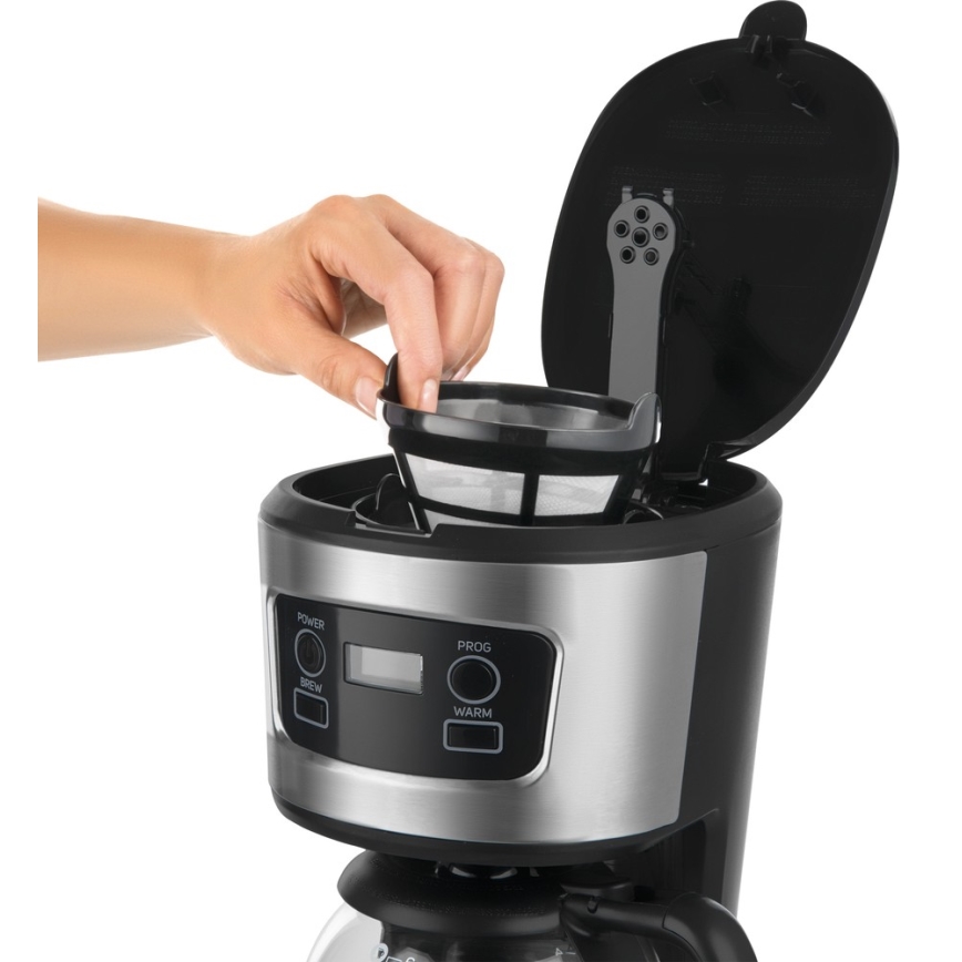 Sencor - Cafetera de goteo con pantalla LCD 700W/230V
