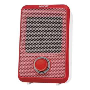 Sencor - Calefactor 600W/230V rojo