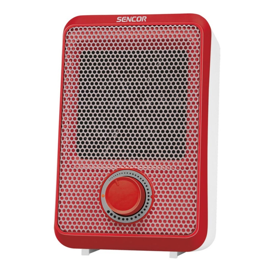 Sencor - Calefactor 600W/230V rojo